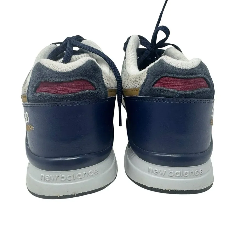 New Balance 530 Explorer Grey Stone Navy Burgundy M530RWB Men’s Size 12 US